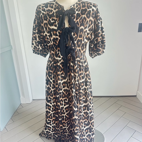 ASOS Animal Print Long Sleeve Dress - Picture 2 of 5